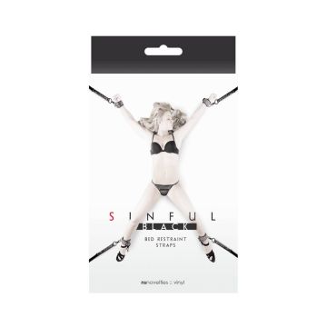 KOMPLET Sinful Bed Restraint Straps