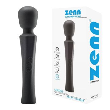 Masažer Zenn Rocky Thunder Black – močan in tih masažer z 20 načini in 8 stopnjami hitrosti